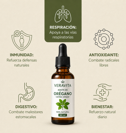 Aceite de Orégano 30 ml | Veravita™